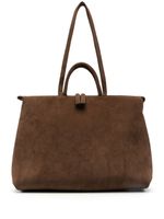 Marsèll 4 In Orizzontale suede shoulder bag - Marron - thumbnail