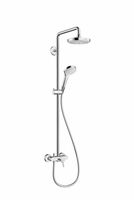 Hansgrohe Croma Select S 180 2jet Showerpipe Met Mengkraan Chroom - thumbnail