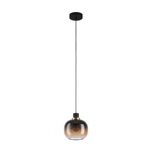 EGLO Oilella hangende plafondverlichting Flexibele montage E27 Zwart, Geelkoper