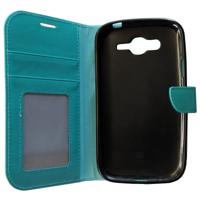 Galaxy Grand Neo hoesje aqua blauw