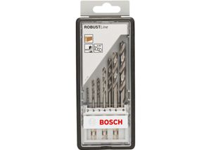 Bosch Accessories 2607019923 Hout-spiraalboorset 7-delig 2 mm, 3 mm, 3 mm, 4 mm, 5 mm, 6 mm, 8 mm 1/4 (6.3 mm) 1 set(s)