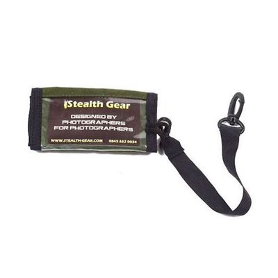 Stealth Gear compact flash card opbergtas groen