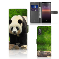 Sony Xperia 10 II Telefoonhoesje met Pasjes Panda