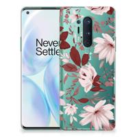 Smartphone hoesje OnePlus 8 Pro Watercolor Flowers