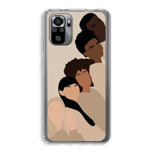 Sweet creatures: Xiaomi Redmi Note 10S Transparant Hoesje