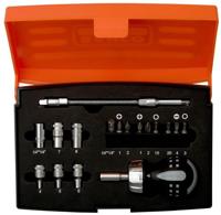 Bahco stubby ratelset 18-delig