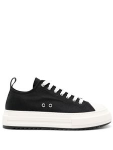 DSQUARED2 baskets Berlin en toile - Noir