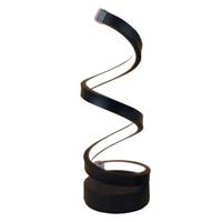 Nexxt Spiraal LED Tafellamp - USB - Zwart