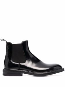 Scarosso bottines chelsea Eric en cuir - Noir