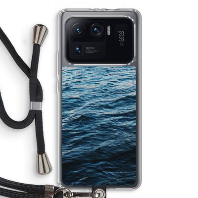 Oceaan: Xiaomi Mi 11 Ultra Transparant Hoesje met koord