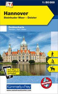 Wandelkaart 57 Outdoorkarte Hannover | Kümmerly & Frey