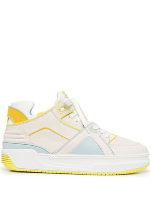 Just Don baskets Tennis Courtside à lacets - Blanc