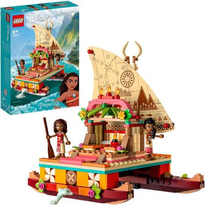 Disney Princess - Vaiana's ontdekkingsboot Constructiespeelgoed