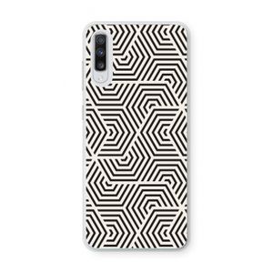 Magic pattern: Samsung Galaxy A70 Transparant Hoesje