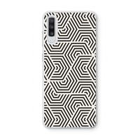 Magic pattern: Samsung Galaxy A70 Transparant Hoesje