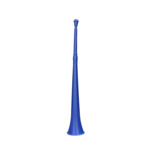 Vuvuzela grote blaastoeter hoorn - blauw - 48 cm - landen fan supporters feestartikelen