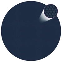 VidaXL Zwembadfolie solar drijvend 455 cm pe zwart en blauw