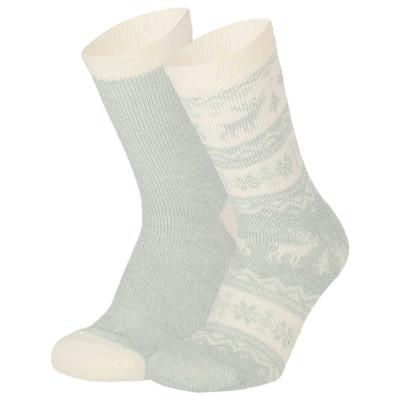 Apollo bedsokken / huissokken - dames - 2-pack - mintgroen - one size - Slaapsokken - Slofsokken Apollo bedsokken / huissokken - dames - 2-pack - mintgroen - one size - Slaapsokken - Slofsokken