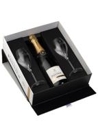 Champagne Pannier Brut Selection + Giftbox met 2 flutes