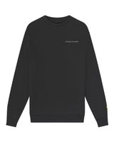 Lyle & Scott Sweater Script - Gun metal grijs - thumbnail