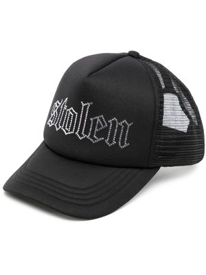 Stolen Girlfriends Club casquette à logo Gothic - Noir