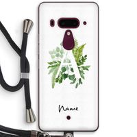 Green Brush: HTC U12+ Transparant Hoesje met koord