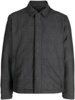 Dunhill chemise en laine à carreaux - Gris