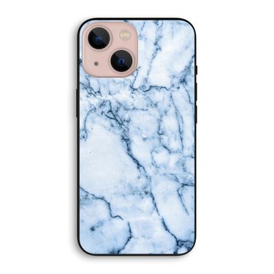 Blauw marmer: iPhone 13 mini Biologisch afbreekbaar hoesje