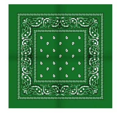 Boerenzakdoek Rain drop 54x54 - Rode zakdoek