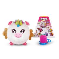 Little Biggies Fantasy eenhoorn knuffel - wit