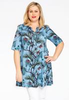 Yoek Tuniek wide bottom PAPILLON | Blauw | Maat 46/48