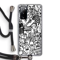 Vexx Mixtape #2: Samsung Galaxy S20 FE / S20 FE 5G Transparant Hoesje met koord