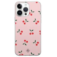 iPhone 14 Pro Max siliconen hoesje - Kersjes