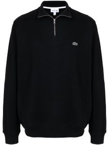 Lacoste sweat à logo brodé - Noir