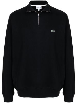 Lacoste sweat à logo brodé - Noir