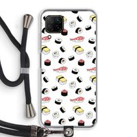 Sushi time: Huawei P40 Lite Transparant Hoesje met koord