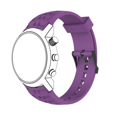 Silicone Replacement Wrist Strap for SUUNTO Terra (Purple)