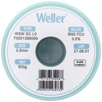 Weller WSW SC L0 Soldeertin, loodvrij Spoel Sn0,7Cu 500 g 0.5 mm - thumbnail