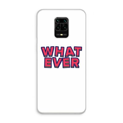 Whatever: Xiaomi Redmi Note 10 Lite Transparant Hoesje