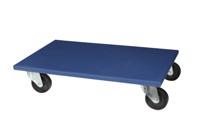 Diggers Multiplex Verhuisplaat met PVC Bekleding | 65x40cm | 400kg Capaciteit | 100mm TPR Wielen | FSC 100% - DIG818