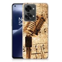 OnePlus Nord 2T | Siliconen hoesje | met foto Bladmuziek