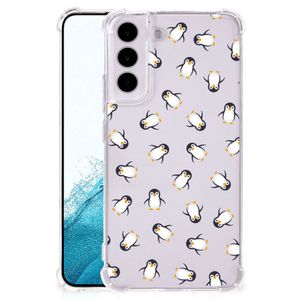 Doorzichtige Silicone Hoesje voor Samsung Galaxy S22 Pinguïn