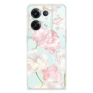 OPPO Reno8 Pro TPU Case Lovely Flowers