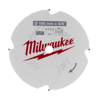 Milwaukee CSB P FC 165 x 5 / 8 x 1.8 x 4D - 1 pc Cirkelzaagblad vezelplaat 160 x 5/8 x 1,8 D 4T +10° - 4932493217