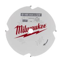 Milwaukee CSB P FC 165 x 5 / 8 x 1.8 x 4D - 1 pc Cirkelzaagblad vezelplaat 160 x 5/8 x 1,8 D 4T +10° - 4932493217