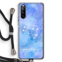 Sterrenbeeld - Licht: Sony Sony Xperia 10 III Transparant Hoesje met koord