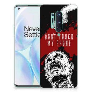 OnePlus 8 Pro Silicone-hoesje Zombie Blood