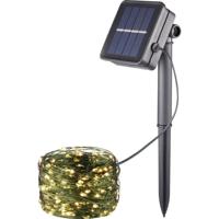 WS-SL05 200L Lichtketting op zonne-energie LED 0.6 W Warmwit Groen - thumbnail