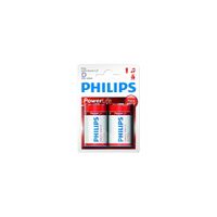 8x stuks Philips Lr20 D batterijen - thumbnail