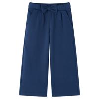 VidaXL Kinderbroek met wijde pijpen 128 marineblauw